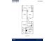 Detailed floor plan of the two-story Brandon model by D.R. Horton at 8021 Rackham Rd, Hollywood, SC 29470