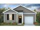 Charming single-story home featuring a symmetrical design, neutral siding, and a one-car garage at 8840 Shovelnose Ct, North Charleston, SC 29406