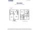 Detailed floor plan showcasing the layout of this 3 bed, 2.5 bath home with a 2 car garage at 8854 Shovelnose Ct, North Charleston, SC 29406