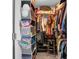 Organized walk-in closet provides ample storage space for clothes, shoes, and accessories at 8921 Skipping Rock Ln, Summerville, SC 29485
