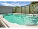 Inviting backyard hot tub with clear water, perfect for relaxation and entertaining at 8921 Skipping Rock Ln, Summerville, SC 29485