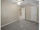 Bright bedroom with carpet, neutral paint, and open doorway at 932 Portabella Ln, Charleston, SC 29412