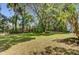 Spacious backyard with lush green lawn and mature trees, perfect for outdoor activities and relaxation at 1102 N Shadow Dr, Mount Pleasant, SC 29464