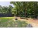 Well-kept backyard featuring a dark privacy fence and ample grassy space at 1116 Sea Island Crossing Ln, Mount Pleasant, SC 29464