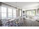 Bright, sun-drenched room showcasing an open-concept dining and living area with contemporary finishes and fixtures at 115 Battle Boat Blvd, Summerville, SC 29485