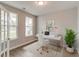 Bright office space with natural light, a modern desk, and stylish decor at 119 Crosscut Ln, Summerville, SC 29486