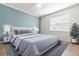 Comfortable bedroom features a plush bed, a large window, and is stylishly decorated with modern furniture at 119 Scottswood Dr, North Charleston, SC 29418