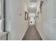 Hallway featuring a neutral color palette, modern lighting and soft carpet flooring at 127 Manning Ct, Summerville, SC 29485