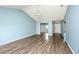 Spacious living room featuring vaulted ceilings, new flooring, and neutral paint at 129 Dovetail Cir, Summerville, SC 29483