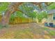 Large backyard featuring a sturdy fence and a convenient storage shed at 1338 Addykay Pl, North Charleston, SC 29406