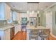 Well-equipped kitchen features white cabinets, granite counters, and stainless steel appliances at 1338 Addykay Pl, North Charleston, SC 29406
