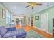 Open concept living area flowing into a well-lit kitchen, creating an inviting and spacious atmosphere at 1338 Addykay Pl, North Charleston, SC 29406