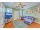 Cozy living room features a plush sofa, TV, and stylish decor for comfortable living at 1338 Addykay Pl, North Charleston, SC 29406