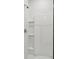 The shower features tiled walls and convenient built-in shelving at 139 Sunray Ln, Summerville, SC 29486