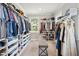 Spacious walk-in closet featuring custom shelving and ample storage for clothes and accessories at 1714 Fort Palmetto Cir, Mount Pleasant, SC 29466