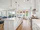 Bright kitchen with quartz island, stainless steel appliances, and open floor plan at 1714 Fort Palmetto Cir, Mount Pleasant, SC 29466