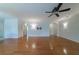 Expansive living room presents sleek hardwood flooring, decorative archways, and recessed lighting at 2000 Belle Isle Ave # 204, Mount Pleasant, SC 29464