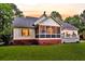 Exterior view of a home with a screen porch, and an outdoor deck area at 2040 Shell Ring Cir, Mount Pleasant, SC 29466