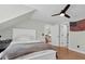 Bedroom featuring a ceiling fan, hardwood floors, and lots of natural light at 2040 Shell Ring Cir, Mount Pleasant, SC 29466