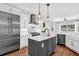 Modern kitchen featuring a large island, stainless steel appliances, and open design at 2040 Shell Ring Cir, Mount Pleasant, SC 29466