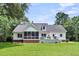 Exterior view with a screened in porch and deck at 2040 Shell Ring Cir, Mount Pleasant, SC 29466