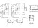 Detailed floor plan showcasing the layout of the home, including bedrooms, bathrooms, and living spaces at 243 Darby Meadow Ln, Ridgeville, SC 29472