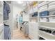 Spacious walk-in closet with custom shelving for optimal organization of your wardrobe at 260 Seven Farms Dr # 306, Charleston, SC 29492
