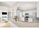 Kitchen with granite countertops, stainless steel appliances, open to living room at 2791 Gaston Gate, Mount Pleasant, SC 29466