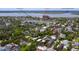 Stunning aerial view of 29 Smith St surrounded by lush greenery, close to Colonial Lake and the James Island Expressway at 29 Smith St, Charleston, SC 29401