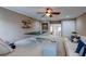 A game room featuring a ping pong table, comfortable seating, built-in shelving, and a multi-purpose design at 314 Freeland Way, Moncks Corner, SC 29461