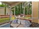 Inviting screened porch with a comfortable sofa overlooking the backyard at 314 Freeland Way, Moncks Corner, SC 29461