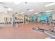 Well-equipped fitness center with treadmills, weight machines, and ample space for workouts at 531 Crossland Dr, Moncks Corner, SC 29461