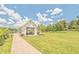 Outdoor picnic pavilion with seating and grills, perfect for gatherings by the water at 531 Crossland Dr, Moncks Corner, SC 29461