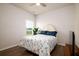 Bedroom featuring a full sized bed, hardwood floors, and plenty of natural light at 6972 Pumpkinseed Dr, Johns Island, SC 29455