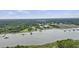 Neighborhood dock with boat launch on the water showing house location at 7879 Gull Bay Dr, Awendaw, SC 29429