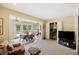 Versatile bonus room with space for dining, exercise, and office with walk-in closet at 7879 Gull Bay Dr, Awendaw, SC 29429
