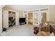 Versatile bonus room featuring a closet, home entertainment area, and access to an outdoor balcony at 7879 Gull Bay Dr, Awendaw, SC 29429