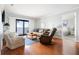 Inviting living room with hardwood floors, comfortable seating, and abundant natural light at 9002 Palmetto Dr # 420, Isle of Palms, SC 29451