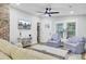 Bright living room with stylish seating, hardwood floors, and modern lighting at 920 Simmons Ave, Summerville, SC 29483