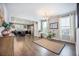 Open-concept living space seamlessly connecting the dining area to the modern kitchen at 106 Sago Ct, Summerville, SC 29486