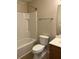 Clean, well-maintained bathroom with standard fixtures and tile flooring at 126 Woodward Rd, Goose Creek, SC 29445