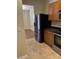A kitchen showcasing stainless steel appliances and a contrasting backsplash at 126 Woodward Rd, Goose Creek, SC 29445