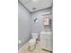 Bathroom featuring a modern toilet, vanity with storage, and fresh design at 142 Maxwell Rd, Summerville, SC 29483