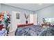 This is a bedroom with a bed and a window at 142 Maxwell Rd, Summerville, SC 29483