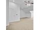 Bright bonus room featuring neutral carpeting, white walls, ceiling fan and a closet at 142 Maxwell Rd, Summerville, SC 29483