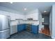 Kitchen features stainless steel appliances, plenty of cabinets, tile backsplash, and easy access to dining area at 1686 Hunters Run Dr, Mount Pleasant, SC 29464