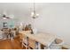 Living space showcases hardwood floors, dining area, and modern decor at 1928 Gasque St, Johns Island, SC 29455
