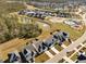 Aerial view of a Primary planned community with neighborhood pool and pond at 224 Wappoo Trace Ln, Summerville, SC 29486