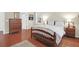 Bedroom with hardwood floors, area rug, and well-lit at 2257 Magnolia Meadows Dr, Mount Pleasant, SC 29464