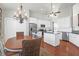 Well-equipped kitchen with stainless steel appliances and hardwood floors at 2257 Magnolia Meadows Dr, Mount Pleasant, SC 29464